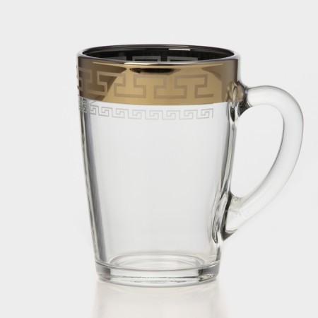 Glass Naero Glass, 300 ml, gold spraying color