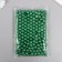 Set of beads "Pearls" d 12 mm, 250 gr, green