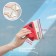 Magnetic brush for washing windows on both sides of the shade, triangular, with a stog, on glass 3-8 mm