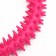 Dog toy "Ring with spikes", 12.5 cm, pink