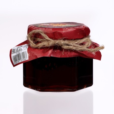 New Year. Pine cone jam "Happy New Year!", 100 ml-1