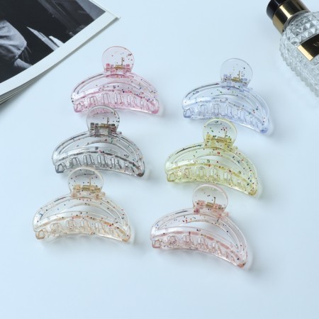 Hair crab "Ailin" arc, 7 cm, mix-1