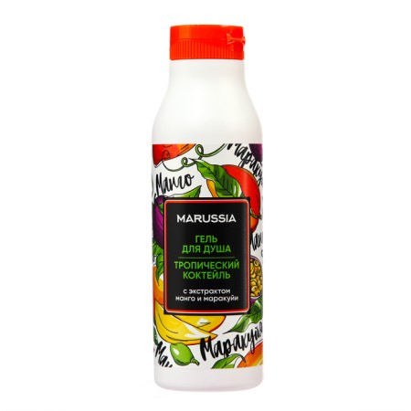 Marussia shower "Tropical cocktail" with mango and maracui extract 400 ml