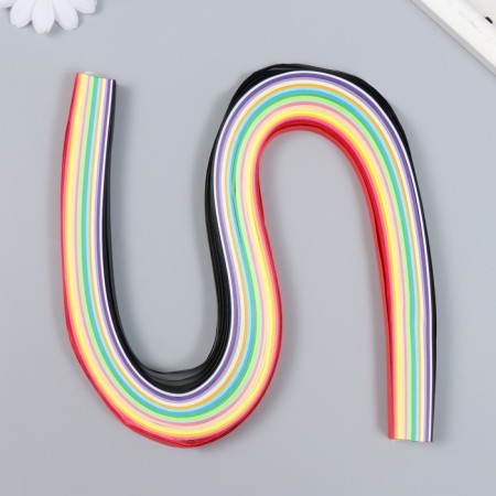 Strips for quilling 180 strips density 120 g "color" width 1 cm length 54 cm
