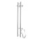 Electric towel Domoterm 109-V2, 140x920 mm, right, chrome