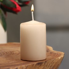 Candle - Aromatic CAPUCHINO CILINDRAR, 4x6 cm