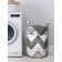 Basket for storage of things "zigzag from the past", size 35x50 cm