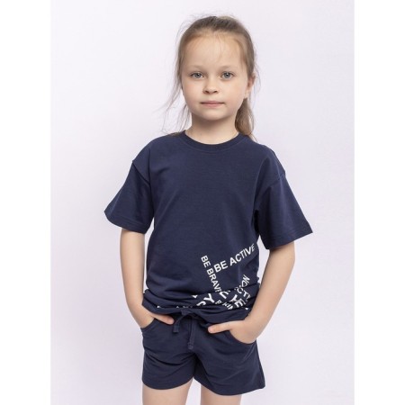 Shorts, height 116 cm, blue color-1