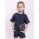 Shorts, height 116 cm, blue color