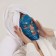 Facial mask hydrogel, cooling/warming, d = 21 cm, blue color