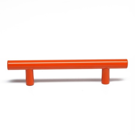 Cappio Frida-stainless handle, stainless steel, d = 12 mm, m/o 96 mm, orange color, 4 pcs.-4