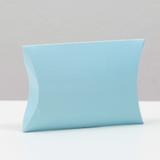 Blue folding box, 11 x 8 x 2 cm
