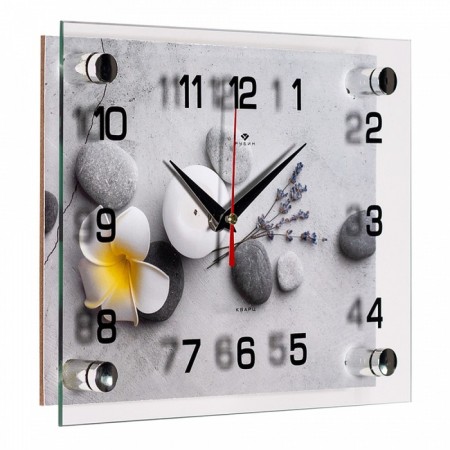 Watching clock, interior "spa", 20 x 25.5 cm, silent-1