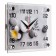 Watching clock, interior "spa", 20 x 25.5 cm, silent