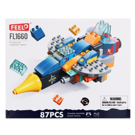 Designer Cosmos "Fighter", 4 in 1, 87 parts-2