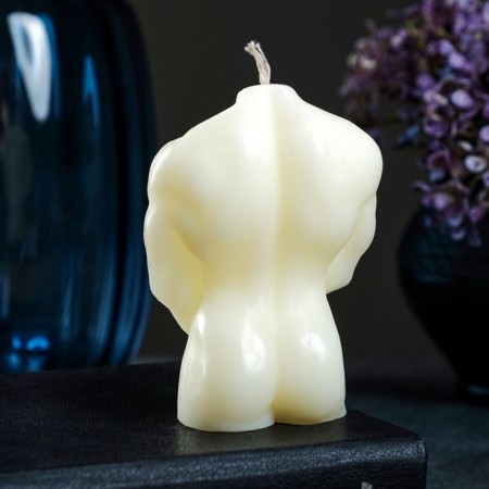 Figure candle "Male Thors No. 2" Milk, 9cm-2