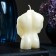 Figure candle "Male Thors No. 2" Milk, 9cm