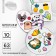 Set for creating acrylic key fobs with "universal" stickers