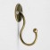 Hook furniture tundra TKO019, one -rod, bronze, 8 pcs TMP
