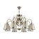Driana 8x40W E14 Antique bronze chandelier