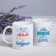 Mugs "Best Grandparents in the World", 300 ml, 2 pcs.