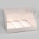 Confectionery folding box for 9 cupcakes white 23.5 x 23 x 14 cm