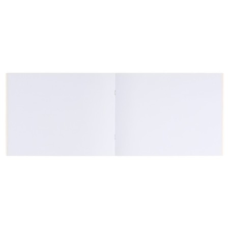 Album for drawing A4, 24 sheets on the paper clip "Flowers", covered cardboard, block 100 g/m²-3