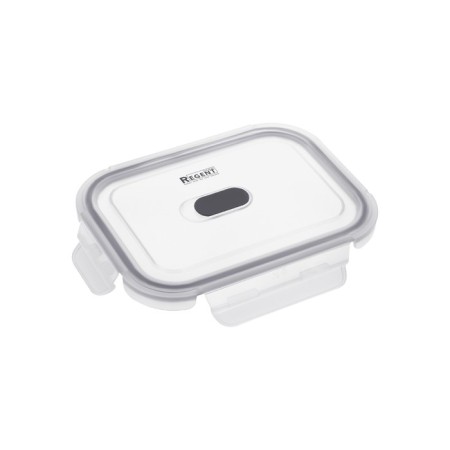 Glass container Regent Inox Desco, rectangular, 0.4 liters-2