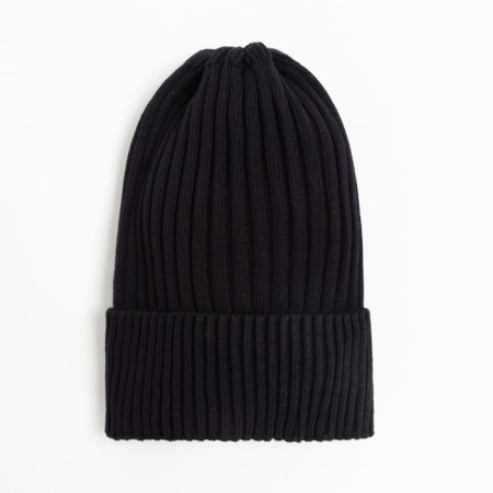Children's hat, black color, size 52-56