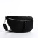 Bag Cross-Bodi with a zipper, black color