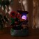 Sunflower Fountain at the Stone Fence 18x14x26 cm (with backlight)