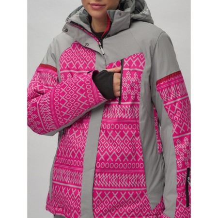 Ski suit female, size 58, pink color-28