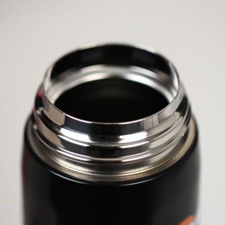 New Year! Thermos New Year's "Penguins" black, 450 ml-5