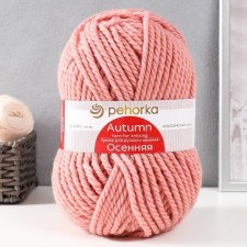 Autumn yarn 25% wool, 75% pan 150m/200g (599-bonded rose)