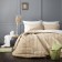 Software "Soft": a bedspread 160 x 220 cm, pillowcase 40 x 40 cm - 2 pcs, beige color