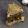Sphinxes Sphinxes 10x10x9.5cm, gold