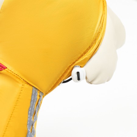 Combiason for dogs, demi-season, size L (DS 28-30, OG 43-45, Osh 31-33 cm), yellow-8