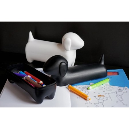 Storage for pencils and pens Qualy Dacholder, black color-15