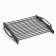 Ground grill "Lotus", thickness of rods 8 mm, handle steel 2 mm, 48 x 38 cm
