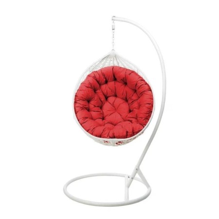 Billy swing pillow, diameter 115 cm, red color-3