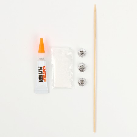 Set for creativity "Christmas toys", shreds, 3 balls-6