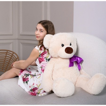 Soft toy "Bear Mark" Light, 80 cm-4