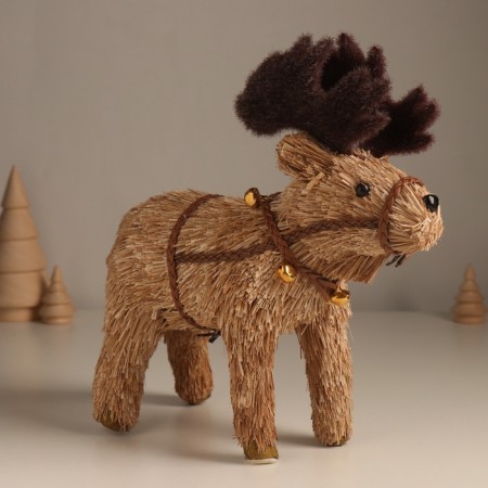 Decor "Elk in the harness" 23x9x22.5 cm
