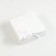 The box is folding, white, 15 x 15 x 5 cm
