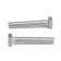 Bolt of the tundra krep, with a hexagonal head, galvanized, Din933, M8x50 mm, 1 kg