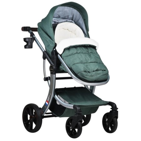 Stroller transformer Farfello Aimile Original New Silver, evergreen color-8