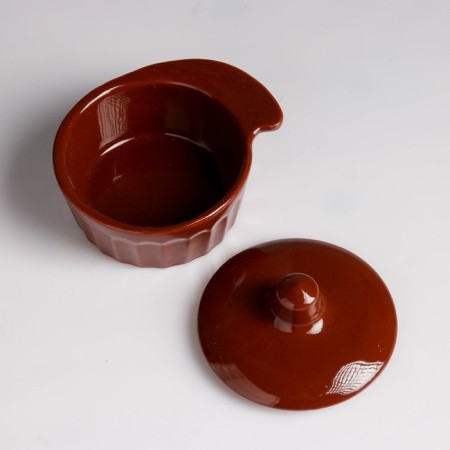 Kokotnitsa "Nostalgia with a lid" 0.2l / 12x8cm, standard-3