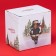 New Year's mug for tea "Moscow Bear", 330 ml, 12 × 8.5 × 11 cm, porcelain, white color
