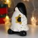 Souvenir ceramics "Santa Claus, peas caftan, black cap, golden star" 15x11x9.5 cm