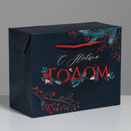 Package-Korokka "New Year Twilight", 23 x 18 x 11 cm, New Year